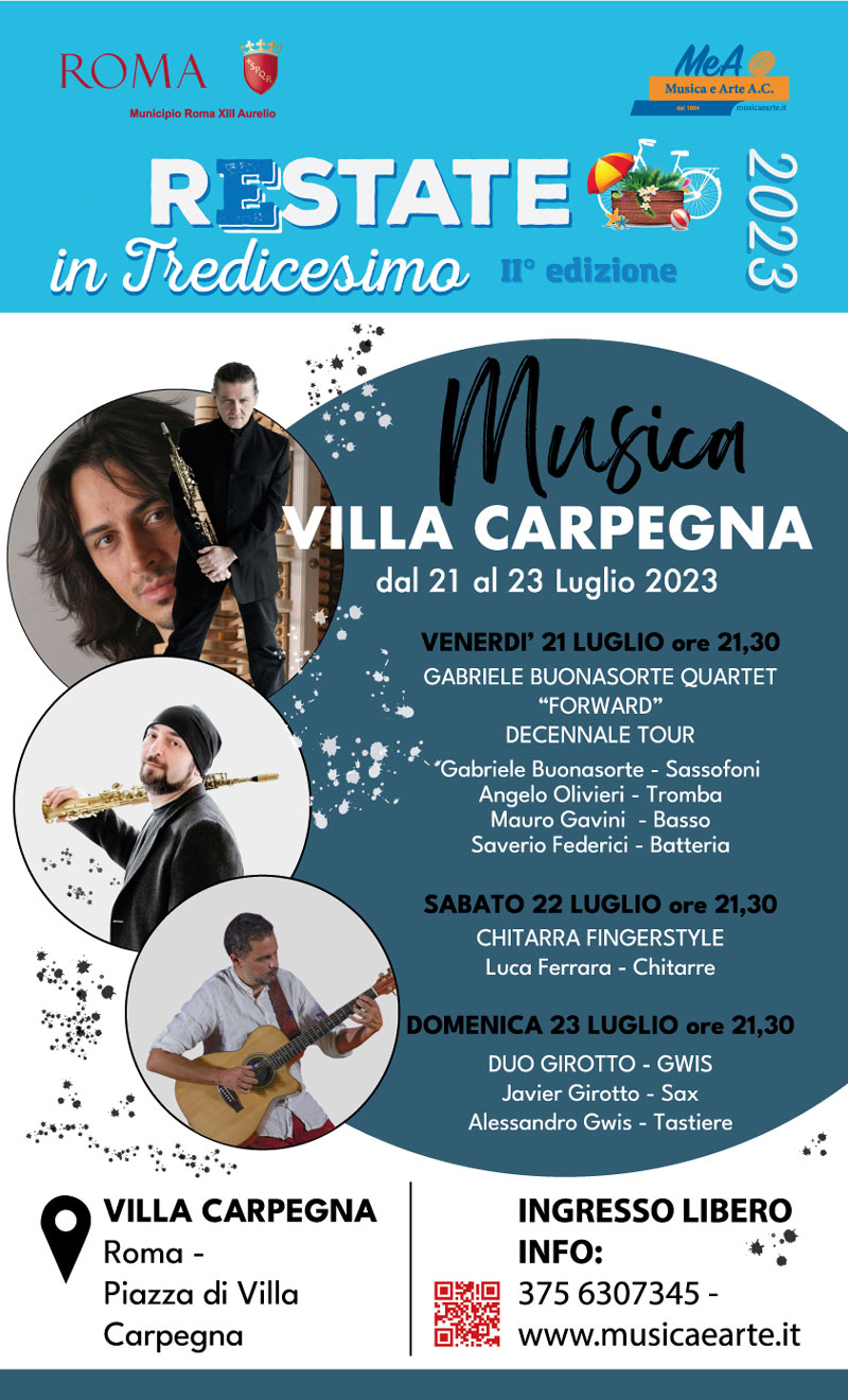 musica villa Carpegna